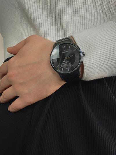 Silver Grey Screen Vintage Wristhwatch