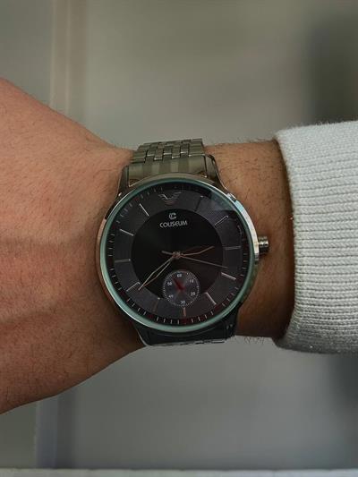 Silver Light Green Vintage Wristhwatch