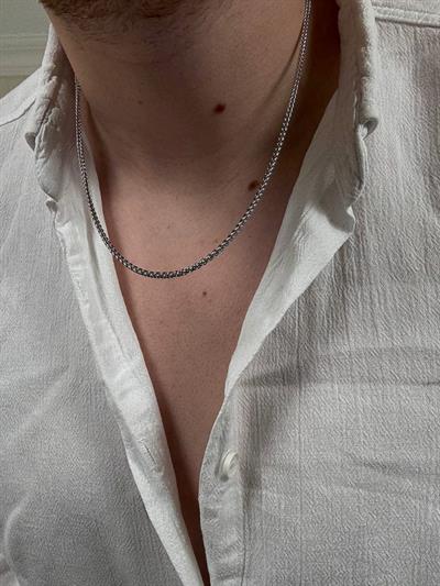 Silver Twist Embroidered