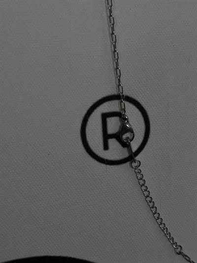 Silver Wide Chain Bracelet