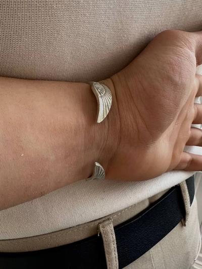 Silver Wing Bracelet