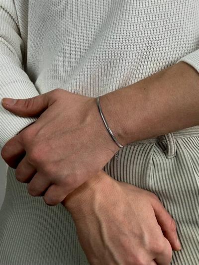 Slim Silver Bracelet
