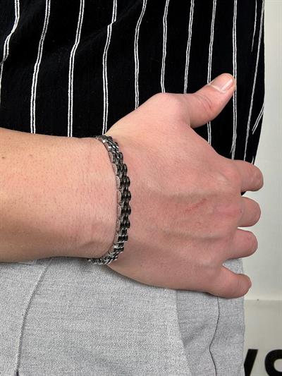 Slim Silver Rolex Bracelet