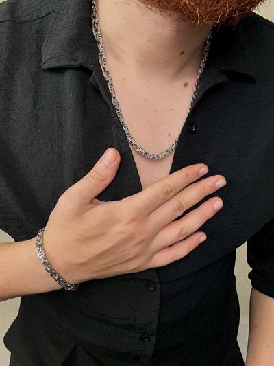 Thick Steel Chain Set