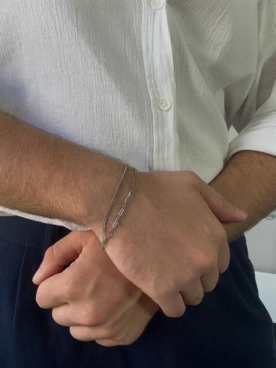 Thin And Long Chain Bracelet