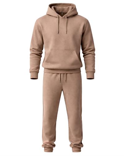 Vesta Mocha Bej Alt Üst Eşofman Takımı