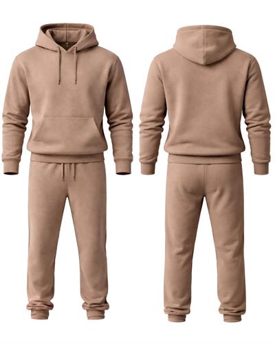 Vesta Mocha Bej Alt Üst Eşofman Takımı