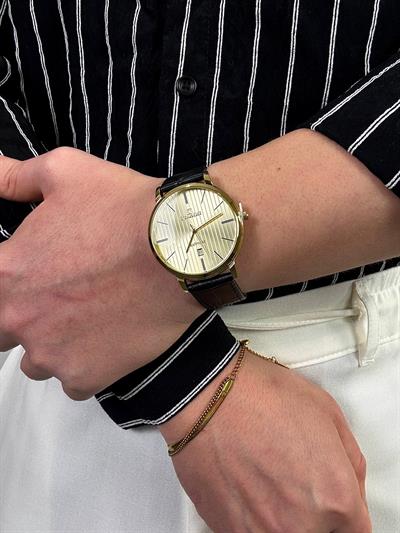 Vivaldi Ghost Leather Cord Vintage Wristhwatch