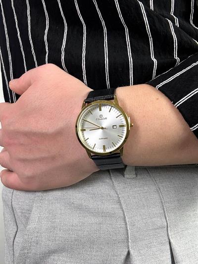 Vivaldi Laurent Leather Cord Vintage Wristhwatch