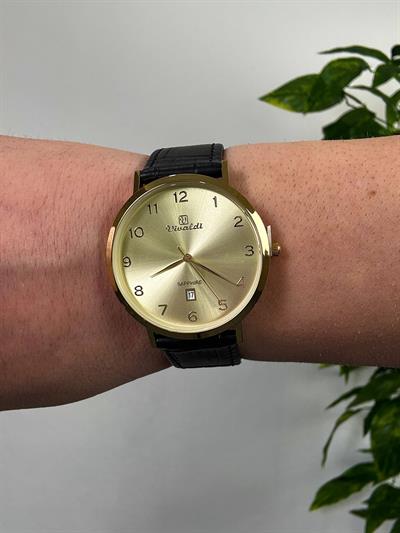 Vivaldi Vesta Leather Cord Vintage Wristhwatch