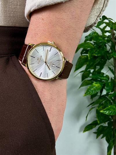 Vivaldi Welar Leather Cord Vintage Wristhwatch
