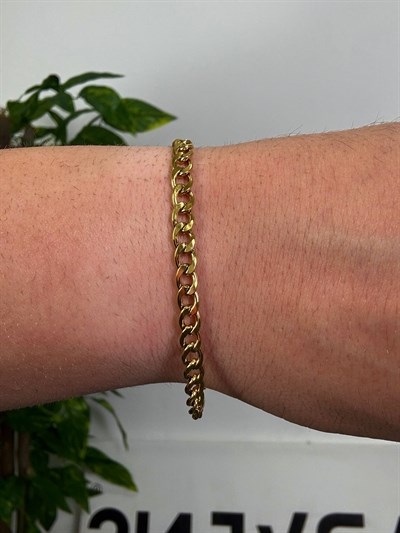 Voltaire Gold Chain Bracelet