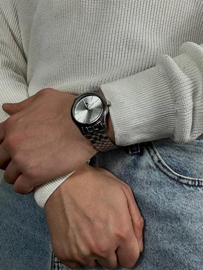 Woven Dial Old Money Wristhwatch