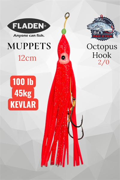 Big Red Eyes Skirt 12cm Red