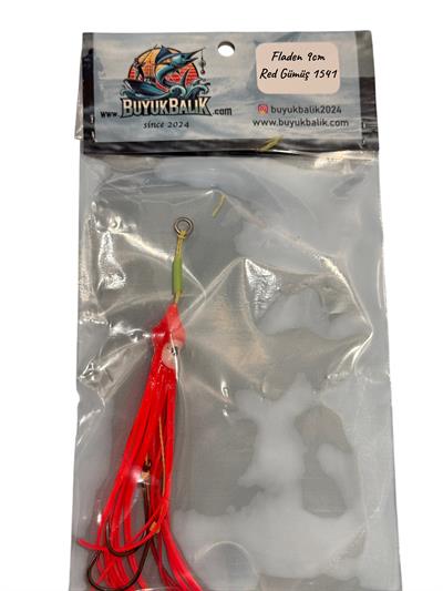 Big Red Eyes-Skirt-9cm-1/0-gümüş