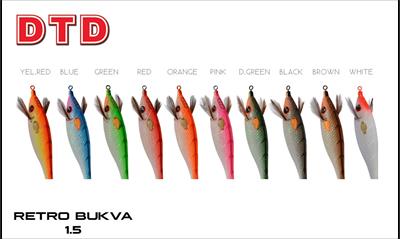 DTD RETRO BUKVA 1.5 Red 
