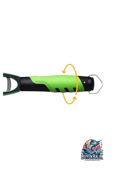 Fish Grip Carbon Balık Tutucu Tartılı Yeşil Siyah