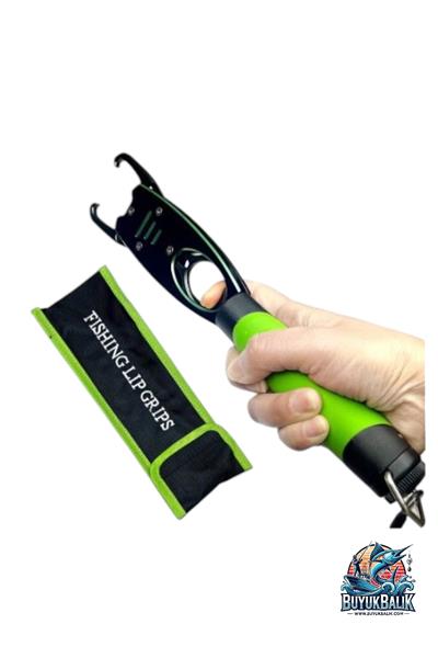 Fish Grip Carbon Balık Tutucu Tartılı Yeşil Siyah