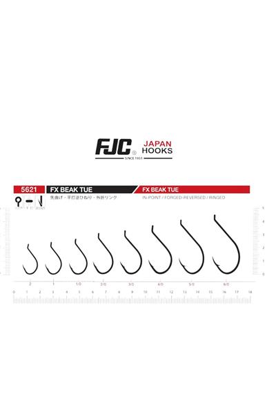 FJC FX BEAK TUE-BN HOOK 4/0