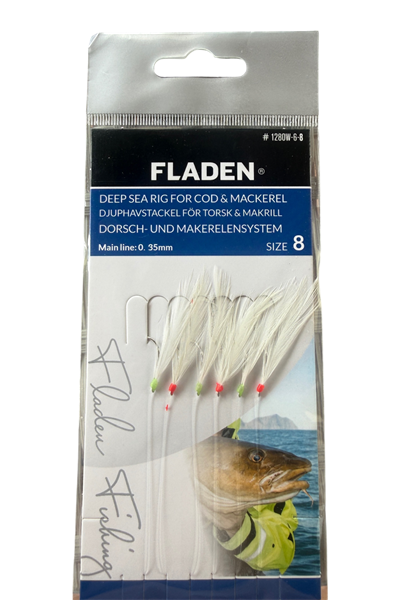 FLADEN USKUMRU-ÇİNEKOP-PALAMUT-BEYAZ  ÇAPARİ 0.35mm no:8