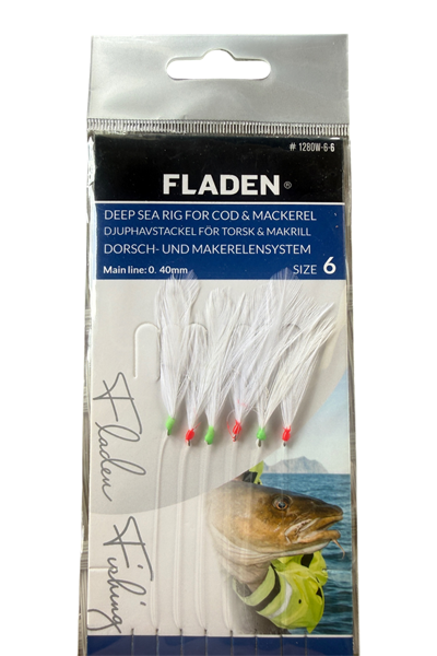 FLADEN USKUMRU-ÇİNEKOP-PALAMUT-BEYAZ  ÇAPARİ 0.40mm no:6