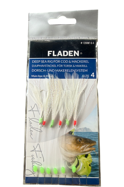 FLADEN USKUMRU-ÇİNEKOP-PALAMUT-BEYAZ  ÇAPARİ 0.40mm no:4