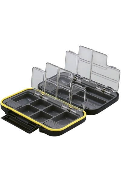 Meiho CB-440 Pro Spring Case Mıknatıslı/Bölmeli Malzeme Kutusu - Siyah