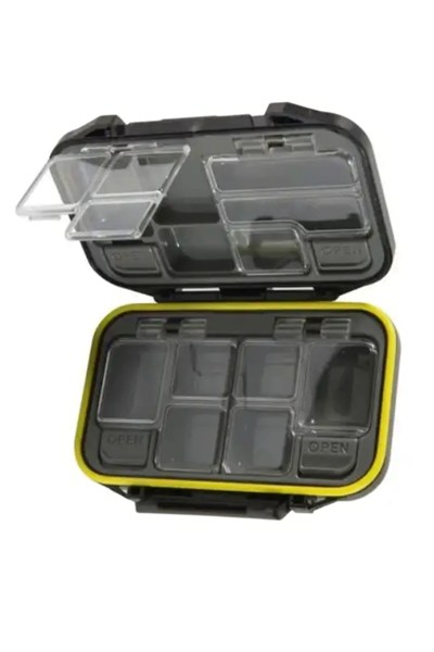 Meiho CB-440 Pro Spring Case Mıknatıslı/Bölmeli Malzeme Kutusu - Siyah