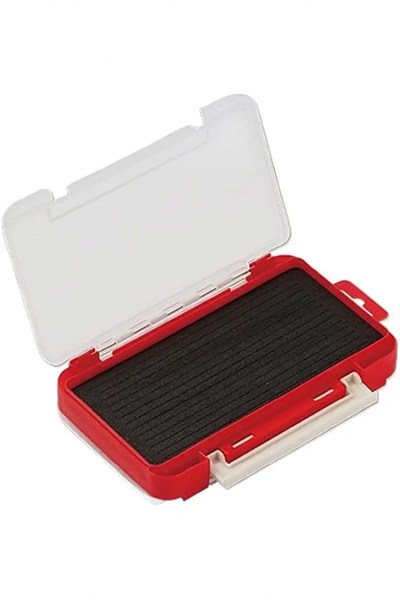Meiho Run Gun Case 1010W-1 Çift Taraflı Evalı LRF Kutusu - Balıkçılık Malzemesi Organizer -Kırmızı