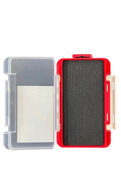 Meiho Run Gun Case 1010W-1 Çift Taraflı Evalı LRF Kutusu - Balıkçılık Malzemesi Organizer -Kırmızı