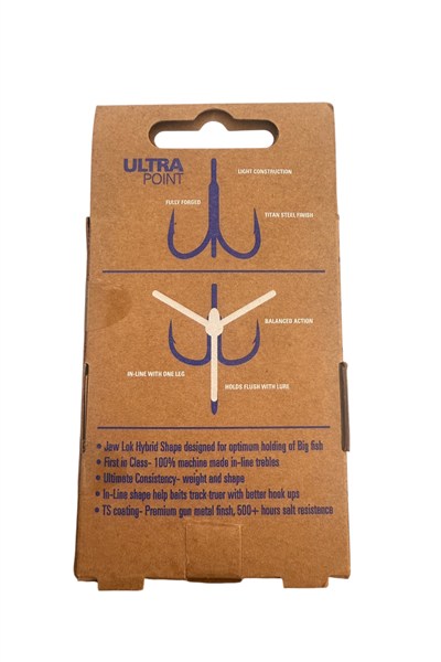 Mustad Jaw Lok 3x Strong Üçlü Olta İğnesi JL73NP 2/0
