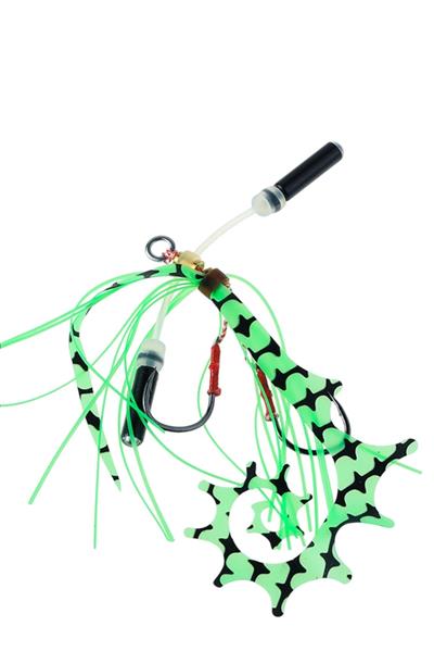 TAİ RUBBER SKİRT YEŞİL SİYAH