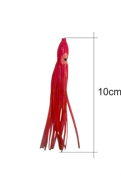 Yumuşak  Ahtapot Etek Skirt(Açık Pembe Gümüş Simli) 10cm