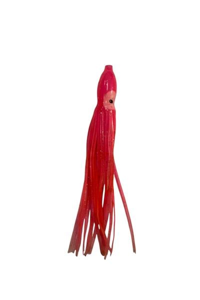 Yumuşak  Ahtapot Etek Skirt(Açık Pembe Gümüş Simli) 10cm