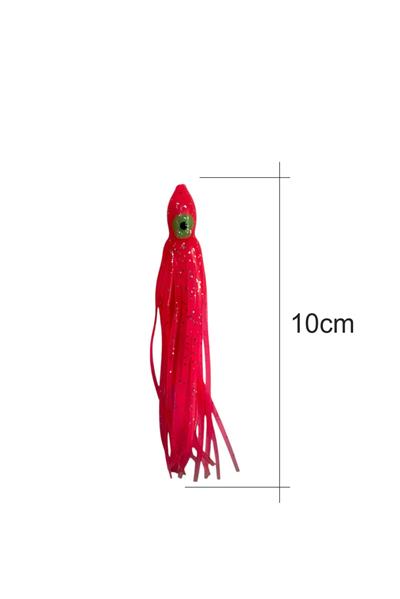 Yumuşak  Ahtapot Etek Skirt(Pembe Gümüş Simli)10cm