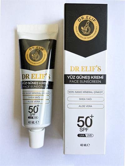 Dr. Elif's Yüz Güneş Kremi 50+ SPF