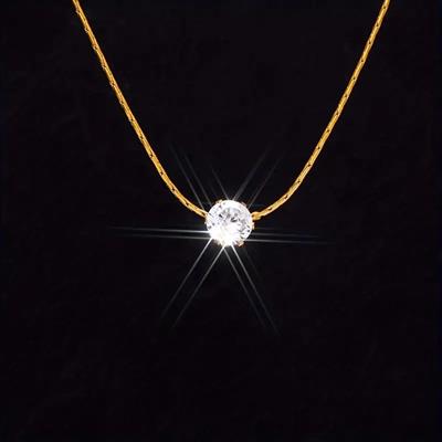 Altın Kaplama Paslanmaz Çelik Kolye