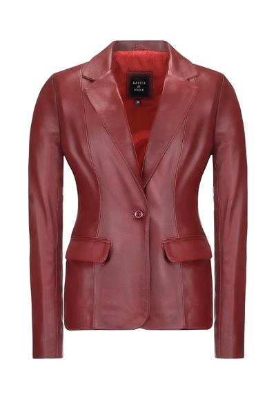basics and more Basics&More Women Blazer Red Jacket - B2020