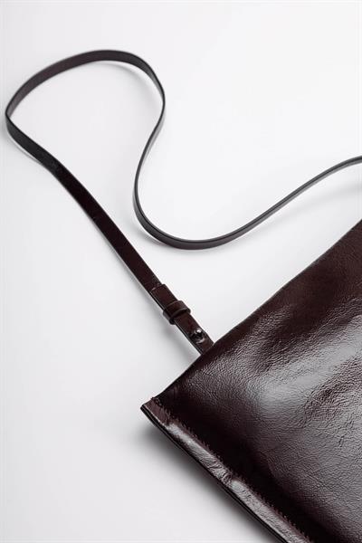VERLİN  Bordo Clutch Çantası