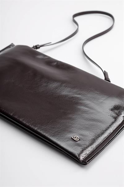 VERLİN Koyu Kahverengi Clutch Çantası