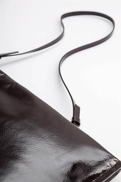 VERLİN Koyu Kahverengi Clutch Çantası