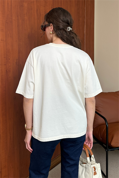 Vintage T-Shirt - KREM