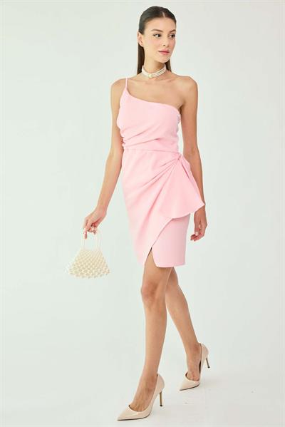 Askılı Mini Abiye - PUDRA