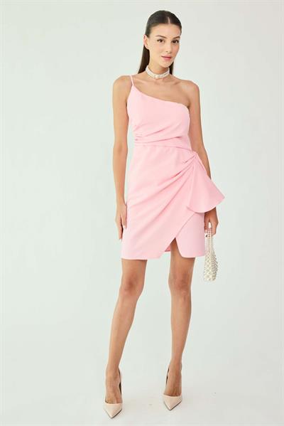 Askılı Mini Abiye - PUDRA