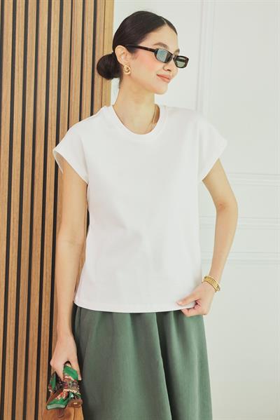Basic T-Shirt - BEYAZ
