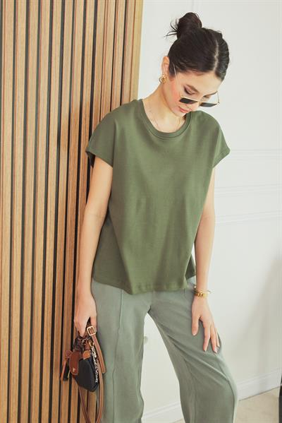 Basic T-Shirt - HAKİ