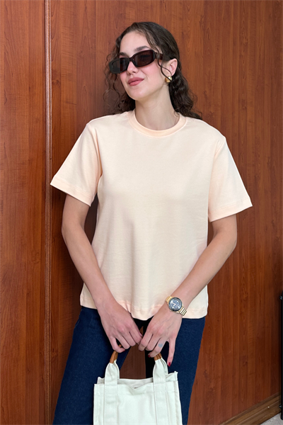C.S Bisiklet Yaka T-Shirt -SOMON