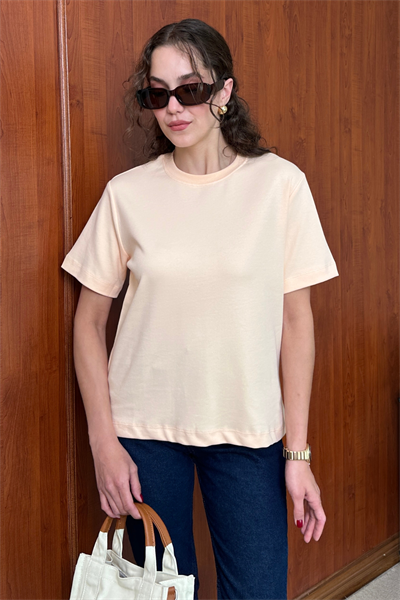 C.S Bisiklet Yaka T-Shirt -SOMON