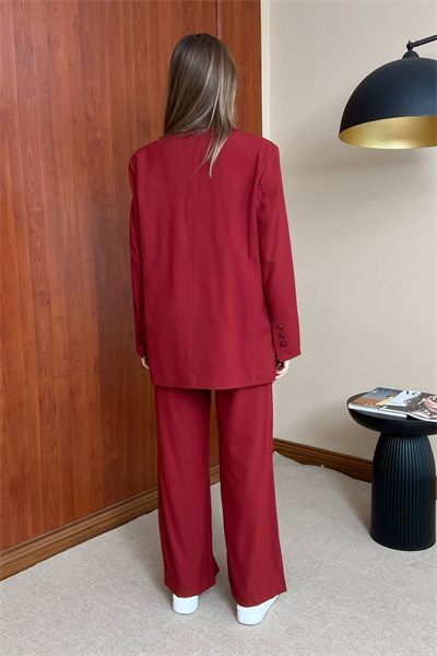 Blazer Takım - BORDO