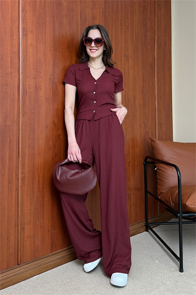 Gofre Takım - BORDO